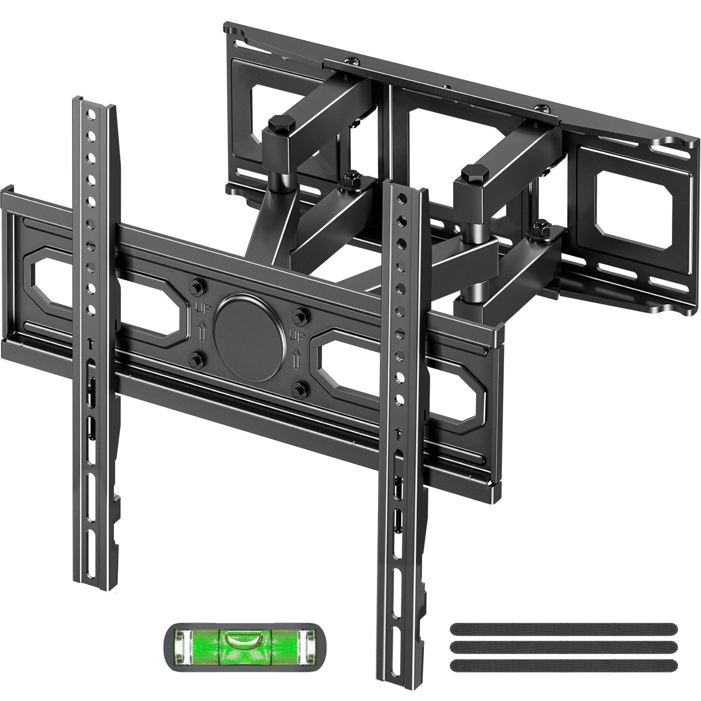 MOUNT PRO Full Motion TV Wall Mount for Most 26-70 Inch TVs, Holds up to 99 lbs, Max VESA 400x400mm, Fits 16" Wood Stud