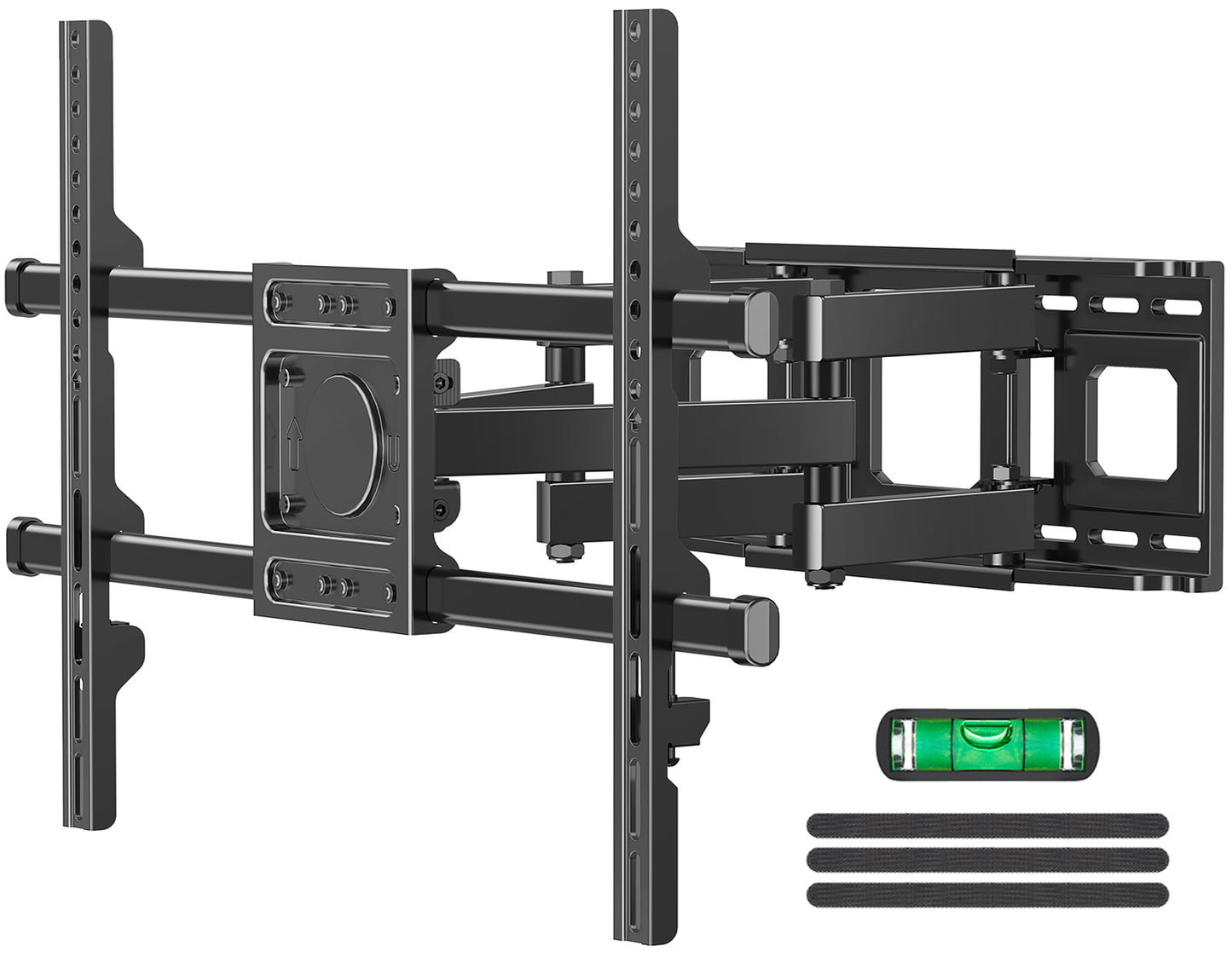 MOUNT PRO Full Motion TV Wall Mount for Most 42-82 inch TVs, Wall Mount Bracket with Articulating Swivel and Tilt, Max VESA 600x400mm, Holds up to 110lb