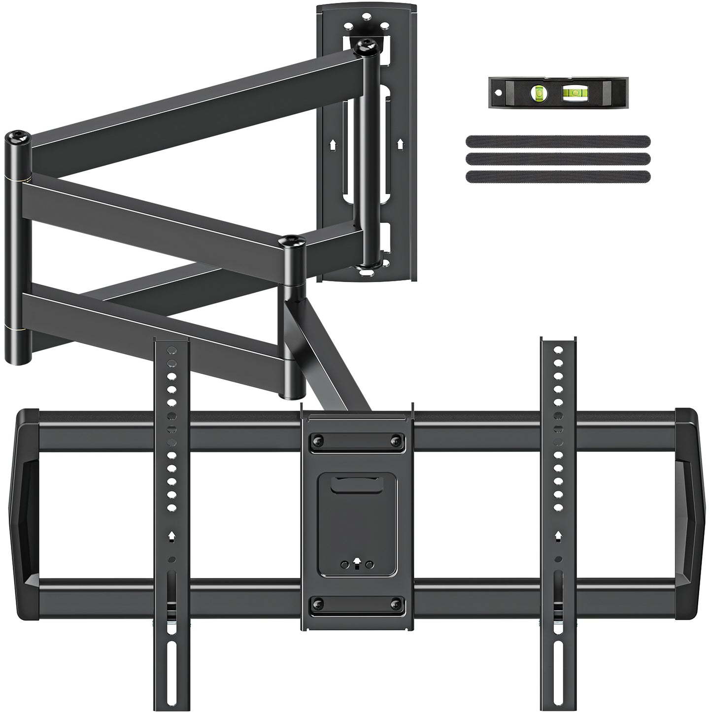 MOUNT PRO Full Motion TV Wall Mount 37.9" Long Arm TV Wall Mount for Most 42-75 Inch TVs, Max VESA 600x400mm and 99lbs Corner TV Wall Mount with Long Extension & Tilt & Swivel Articulating Arm