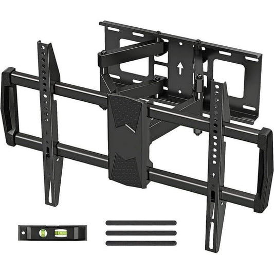 MOUNT PRO Full Motion TV Wall Mount for Most 42-82 inch TVs, Wall Mount Bracket with Articulating Swivel and Tilt, Max VESA 600x400mm, Holds up to 100lb